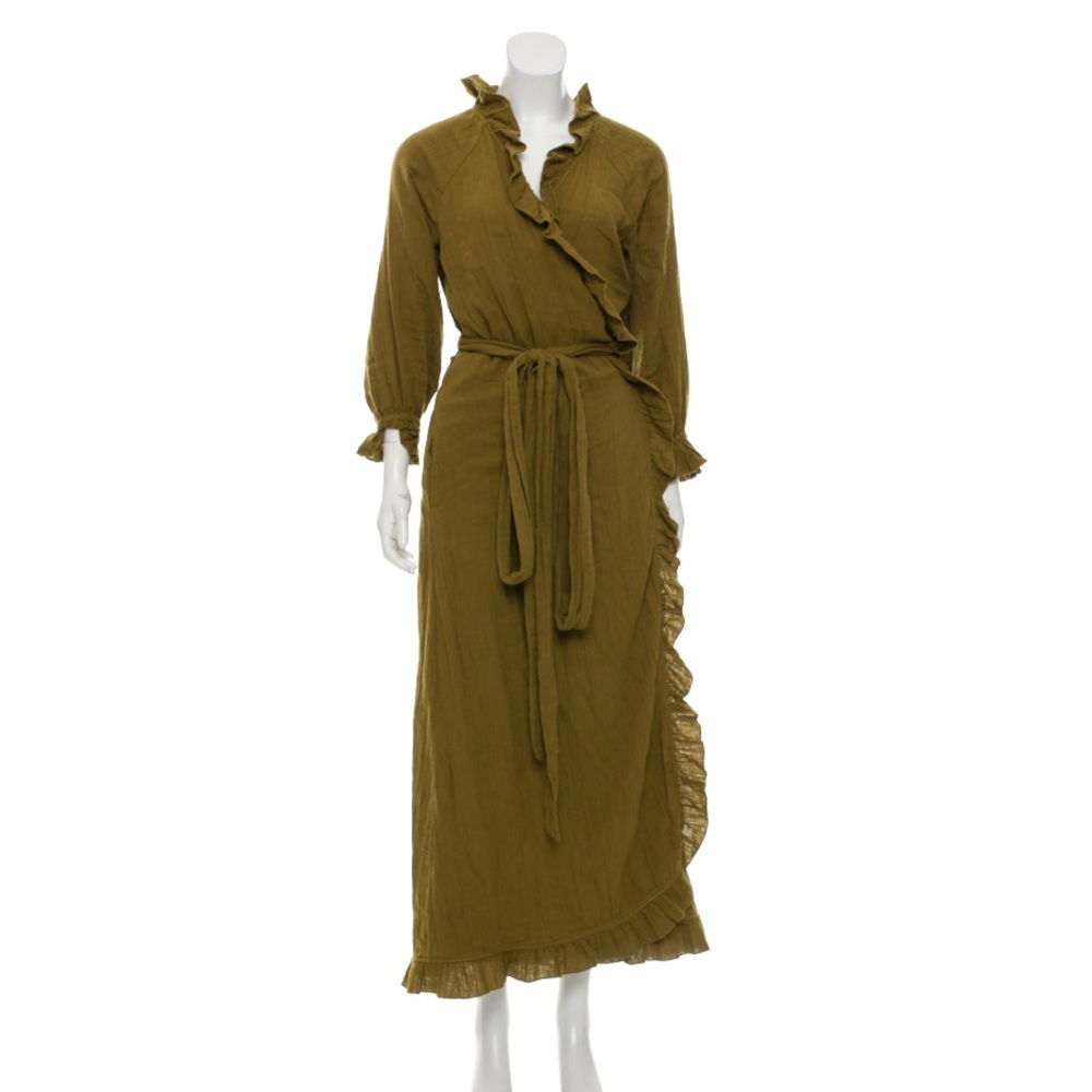 Olive Green Rhode Resort Maxi Dress